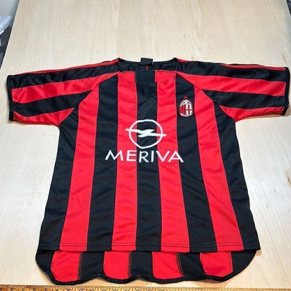 Vintage ACM Milan 2000-02 FIFA  Soccer‎ International Sport Jersey Adult Size L